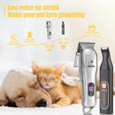 Gooad Dog Clippers Grooming Kit with Paw Trimmer for Thick/Matted/Knotted/Hair