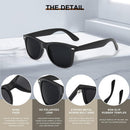 DEMIKOS Sunglasses Men Polarized Sunglasses for Mens Womens Retro Mirror Lens for Driving Fishing UV Protection — 3