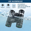 200x25 Compact Binoculars for Adults and Kids, High Powered Mini Pocket Binoculars, Waterproof Small Binocular for Bird Watching, Hunting, Concert, Theater, Opera, Traveling, Sightseeing | 200x25 Black — 7