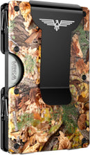 Lenvoten Upgraded Hinged Minimalist Wallet for Men, RFID Blocking Wallet - Jungle Camo — 1