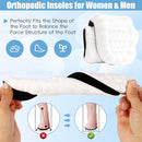 2 Pairs Steppers Insoles 4D Cloud – Cushion Support - Black - US Men 7.5-10.5 — 5