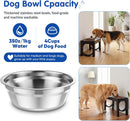 XIAZ Elevated Dog Bowls Large Breed Raised Dogs Bowl Stand Large/Medium Sized…