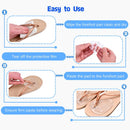 Gel Metatarsal Pads for Thong Sandals Flip-Flops, 2Pairs Forefoot Cushion Inserts, Ball of Foot Grip Pads for Metatarsal Support and Pain Relief, Anti-Slip 5
