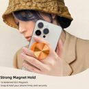 Grippopso for Magsafe Phone Grip, Magnetic Phone Grip Holder Stand,T-Orange photo 2