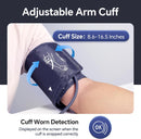 Sinocare Blood Pressure Monitor, Upper Arm Blood Pressure Monitors for Home Use, Adjustable Arm Cuff 8.6"-16.5", One-Button Operation, Dual User, Accurate & Practical (Black) — 6