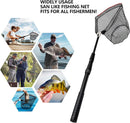 SANLIKE Aluminum Collapsible Telescopic Fishing Net for Ice Salt/Freshwater — 6