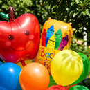 Back to School Decorations First Day of School Decorations Back to School Balloon Arch Garland Kit 158Pcs Rainbow Balloons with School Theme Foil Balloons for Classroom School Party Supplies — 5