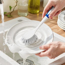 Amazer Dish Brush with Handle, 2 Pack Kitchen Scrub Brushes for Cleaning, Dish Scrubber with Stiff Bristles for… — 8