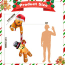 AerWo 7FT Christmas Inflatables, Gingerbread Inflatable Christmas Outdoor — 3