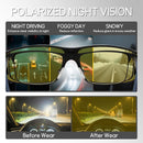 Polarized Fit Over Glasses Sunglasses for Men Women Driving Square Wrap Around Shades UV Protection Sun Eyewear PT2006 | 2pcs(black/Nightvision) | 62 Millimeters — 5