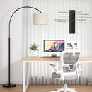 Ambimall 70" Dimmable Arc Floor Lamp with Remote, Color Temp Adjustable — 3