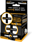 SneakERASERS Instant Shoe Cleaner Pre-Moistened Sponge, 3 Pack — 7