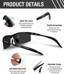 DUCO Mens Sports Polarized Sunglasses UV Protection Sunglasses for Men 8177 — 5