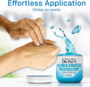 Ultra Freeze Dr Pat's Pain Relief Cream (9oz) - Muscle Rub Gel for Arthritis, Neuropathy, Foot & Joint - Cooling Sports Massage for Back, Shoulder & Knee - Menthol Analgesic for Neck & Body — 4