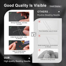 18 Pcs Collapsible Beading Needles for Seed Beads, Big Eye Beading Needle for Jewelry Making with Bottle — 5