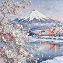 Snow Mountain Flower 5D Diamond Art Painting Kits for Adults 14 x 14 inch | SH178 — 1