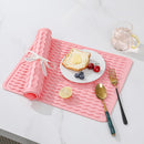 2 Pack Caketime Silicone Dish Drying Mat for Kitchen Counter Cooking Baking…