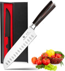 imarku Santoku Knife 7 Inch with Sharp Japanese High Carbon Stainless Steel