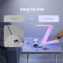 54W UV Resin Light, Wireless UV Curing Lamp with Foldable Stand — 4