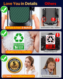 2026 Ultimate Best【True Military-Grade & Safety Cert】Car Phone Holder HTU【Upgraded 360° Rotation & 100LBS Strongest Suction】5-in-1 Truck Windshield Dashboard Vent Mount Stand for iPhone Android, Black | Green photo 5