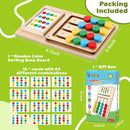 V-Opitos Color Matching Puzzle, Montessori Brain Teaser for Kids Ages 3-7 — 5