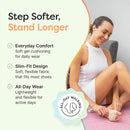 ZenToes Metatarsal Pads for Women, Ball of Foot Gel Cushion Sleeve, Medium 3