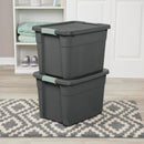 Sterilite Latch Tote Storage with Lids for Home & Office, 12 Gallon, 6-Pack — 7
