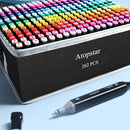 ATOPSTAR 262 Colors Alcohol Markers Artist Drawing, Dual Tip Adult Coloring — 7