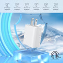 iPhone 14 13 12 Fast Charger,[Apple MFi Certified] 20W USB C Apple Fast Charger Wall Charge Block Plug with 10FT Type-C to Lightning Fast Charging Data Sync Cord for iPhone14 13 12 11 Xs Xr X (2Pack) 5