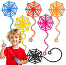 30 Pcs Sticky Spider Web Sticky Hands for Kids Bulk Halloween Party Favors Decorations,Spider Webs for Classroom Prizes Halloween Gifts Goodie Bags Stuffers Pinata Stuffers for Boys Girl — 1