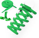 Neo-wows No Tie Shoelaces Elastic Laces for Kids Adults Athletic Sneakers | Green — 1