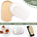Gel Heel Lifts, 1/2 Inch Height Increase Insoles for Leg Length Discrepancy - Small Shoe Lifts for Women, Shoe Inserts Comfort Half Foot Pads for Heel Pain — 4