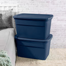 Sterilite Tote, Plastic Storage Bins with Snap Lids, 30 Gallon, 6-Pack — 4