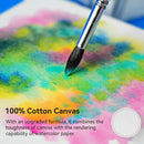 PHOENIX 5x5 Inch Gallery Depth Watercolor Canvas 4 Pack | 5"x5" | Gallery Canvas — 4