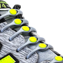 HICKIES Tie-Free Laces | Silver Yellow — 4