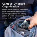Osprey Axis Laptop Backpack – Sleek Everyday Pack with Laptop Sleeve, Water Bottle Pockets & Compression Straps | Pink — 4