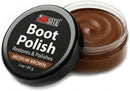JobSite Premium Leather Boot & Shoe Polish Cream - Restores, Conditions & Polishes - 3 oz | Medium Brown — 1