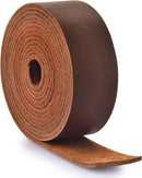 Leather Strap 1 Inches Wide Flat Leather Straps for Crafts, Full Grain Oil Tan Leather Strips for Crafts, Tooling, Belt, Garden Tools (2mm Thick 72 Inches Long Dark Brown) — 2