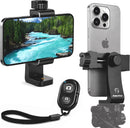 iPhone Tripod Mount Adapter with Bluetooth Remote - Fits All Phones photo 1