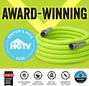 Flexzilla Garden Hose 5/8 in. x 50 ft., Lightweight All-Weather Water Hose, Durable and Flexible, Leak-Free Connections — 2