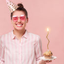 PHD CAKE 24-Count Gold Spiral Long Thin Metallic Birthday Candles, Cake Candles, Birthday Parties, Wedding Decorations, Party Candles — 3