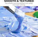 Nicpro 18 Colors Large Bulk Acrylic Paint Set for Artist (8.45 oz, 250 ml) | 8.45 Fl Oz (Pack of 18) — 4