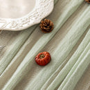 Sage Green Cheesecloth Table Runner 120 Inches Fall Party Home Decorations | 35"x120"(Pack of 1) — 3