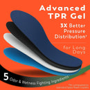 Odor-Eaters Max Comfort Gel Insoles, Foot Odor Eliminating Insert, 1 Pair — 7
