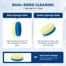 White Shoes Clean Cream, 210g Shoe Cleaner Kit with Dual-Clean Sponge — 4