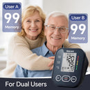 Sinocare Blood Pressure Monitor, Upper Arm Blood Pressure Monitors for Home Use, Adjustable Arm Cuff 8.6"-16.5", One-Button Operation, Dual User, Accurate & Practical (Black) — 7