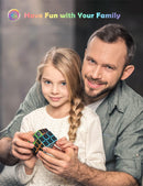 ROXENDA Speed Cube Set - Carbon Fiber Sticker Magic Cube Bundle — 5