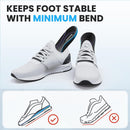 Carbon Fiber Insole for Men & Women - Sumiwish（1 Pair） High Arch & Rigid Support Shoe Insert for Women & Men - Rigid Support for Turf Toe, Foot Fractures, Hallux Rigidus - Non-Cleated Shoes - Blue — 3