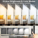 LED Floor Lamp, 18W/2000LM Bright Reading Floor Lamp for Office with Double Head, Adjustable Gooseneck Dimmable… — 3