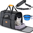 Morpilot Cat Carrier Soft for Large Medium Cats and Puppy up to 20lbs — 1